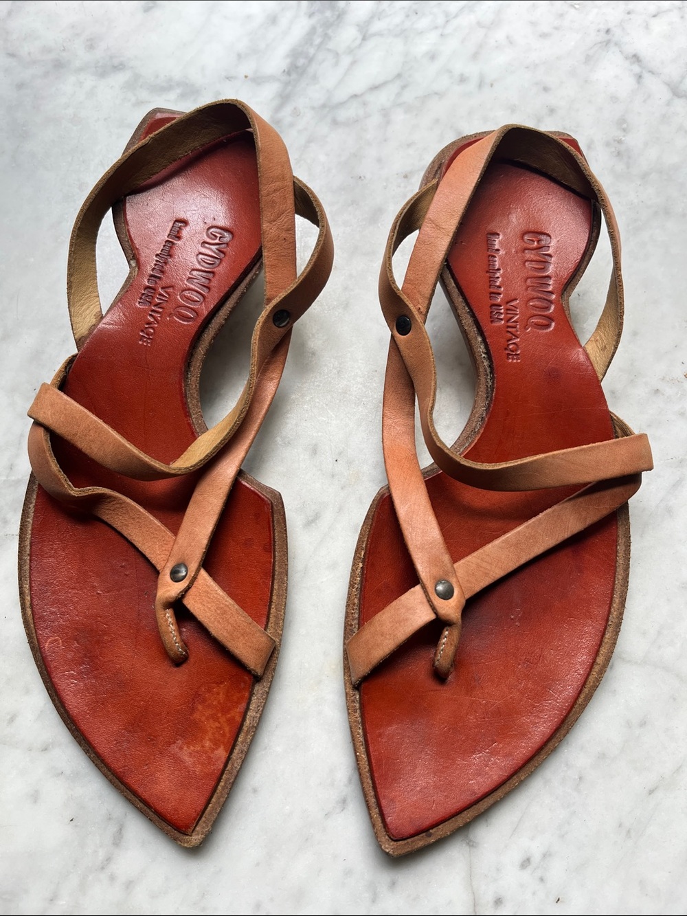 Cydwoq Vintage pointy sandals 
Size 37.5